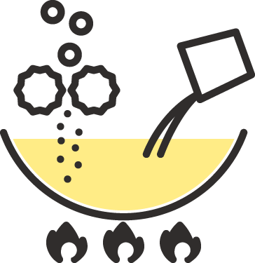 「製造方法」にも工夫をつめこみます